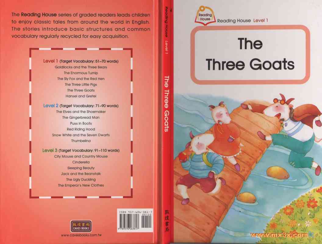 1级 1-4-The Three Goats -- 绘本听读宝在线台词全文